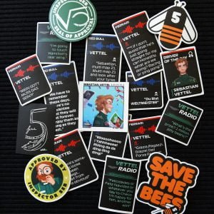 Sebastian Vettel Ultimate Sticker Set